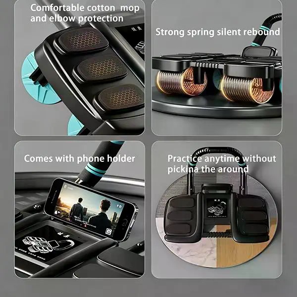 Четырехколесный роллер для пре – обзор и цена Ab Roller Wheel With Elbow Support
