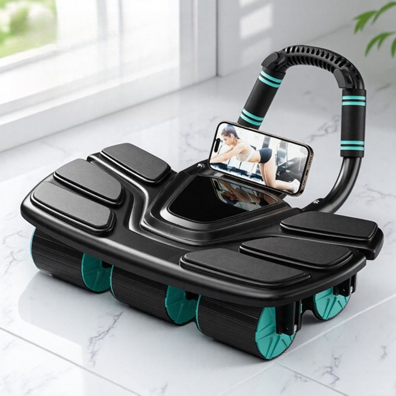 Шестиколесный ролик для тренир – обзор и цена Ab Roller Wheel With Elbow Support